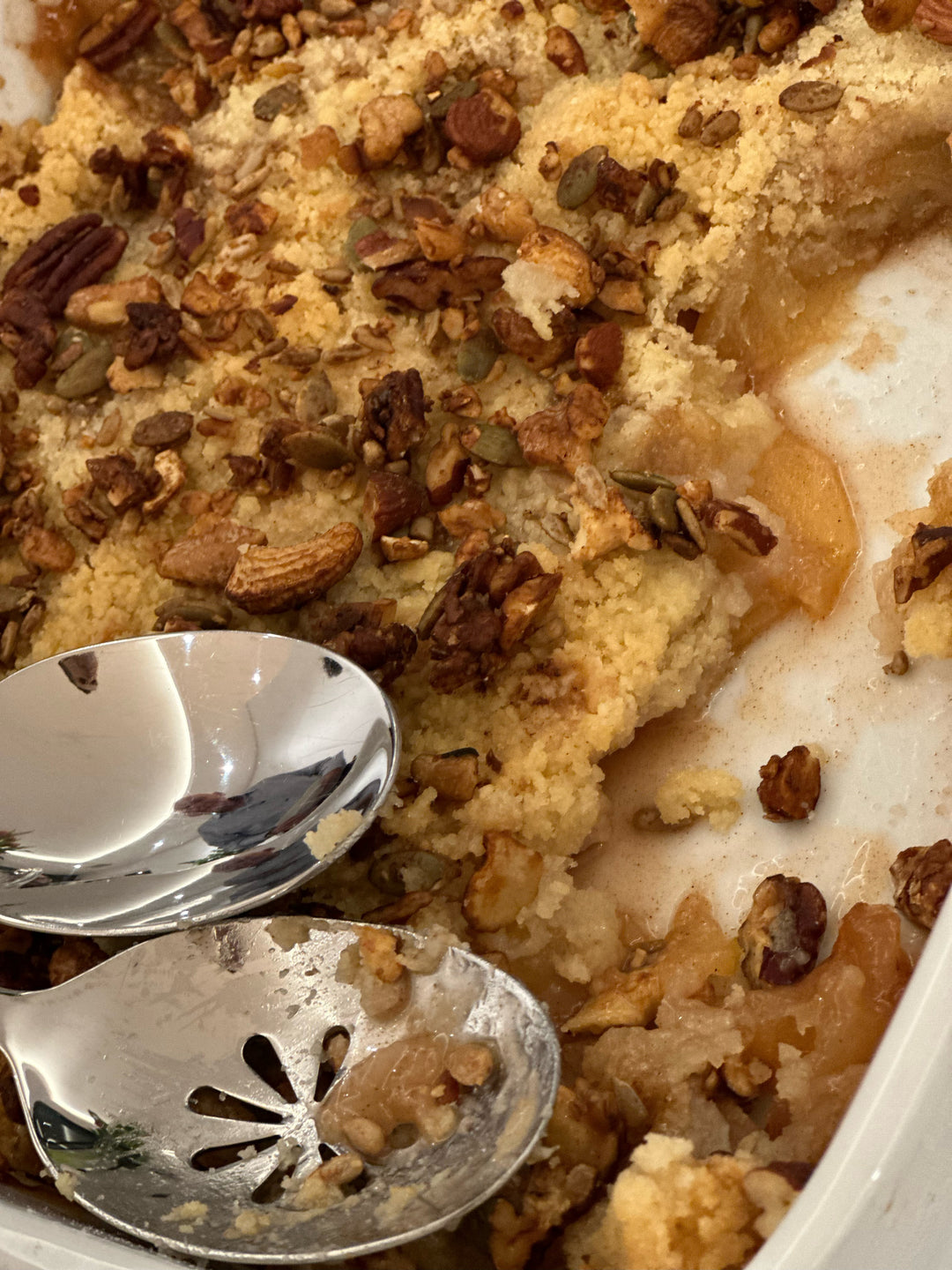 Gluten-Free Granola Apple Crisp