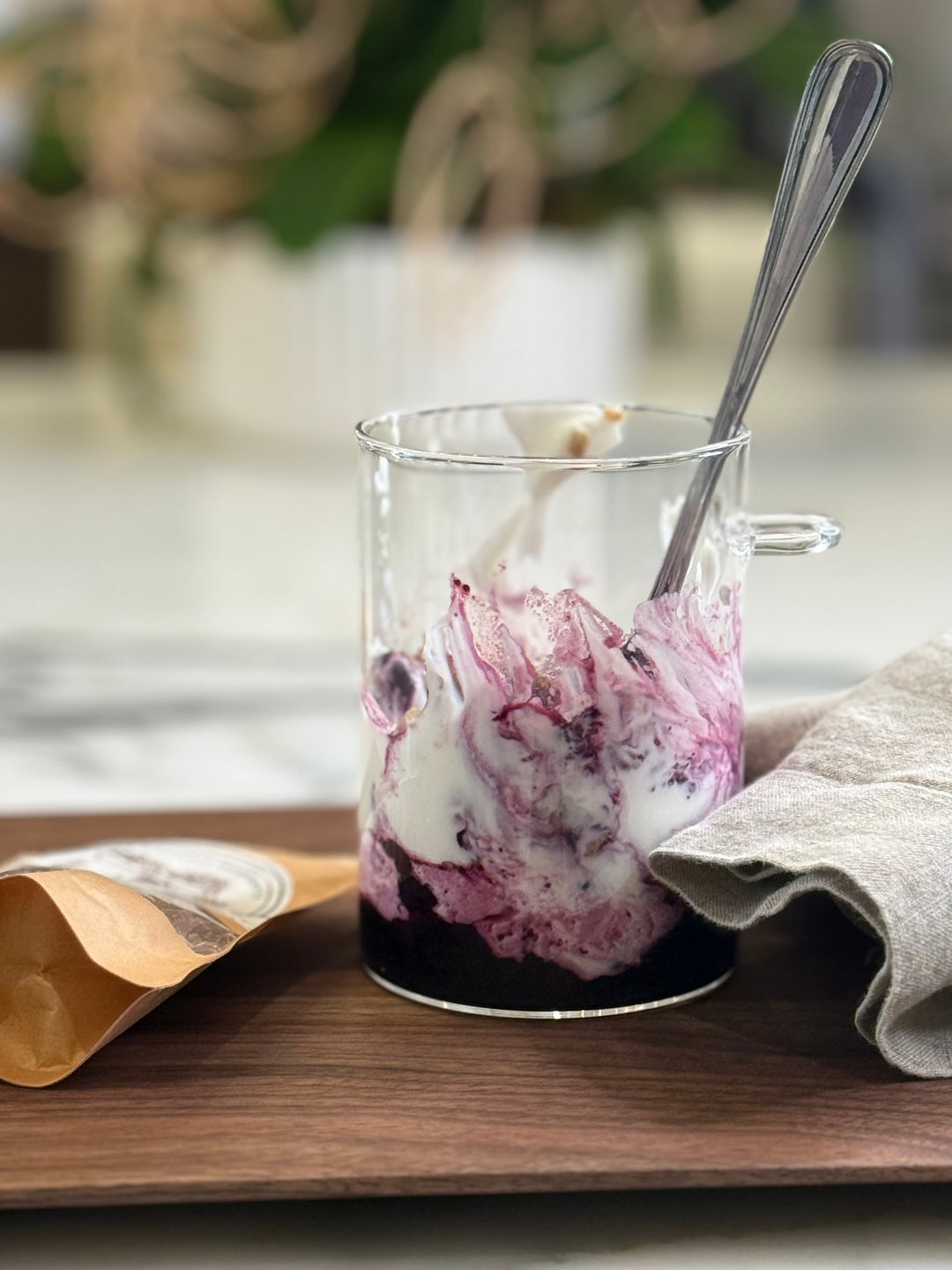 Warm Blueberry Compote