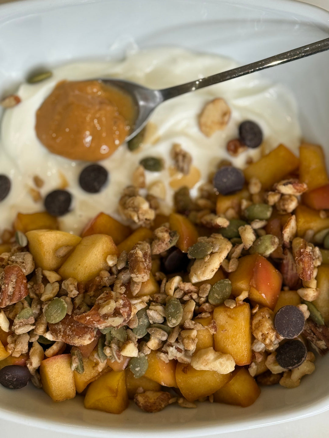 Caramelized Apple Yogurt Bowl