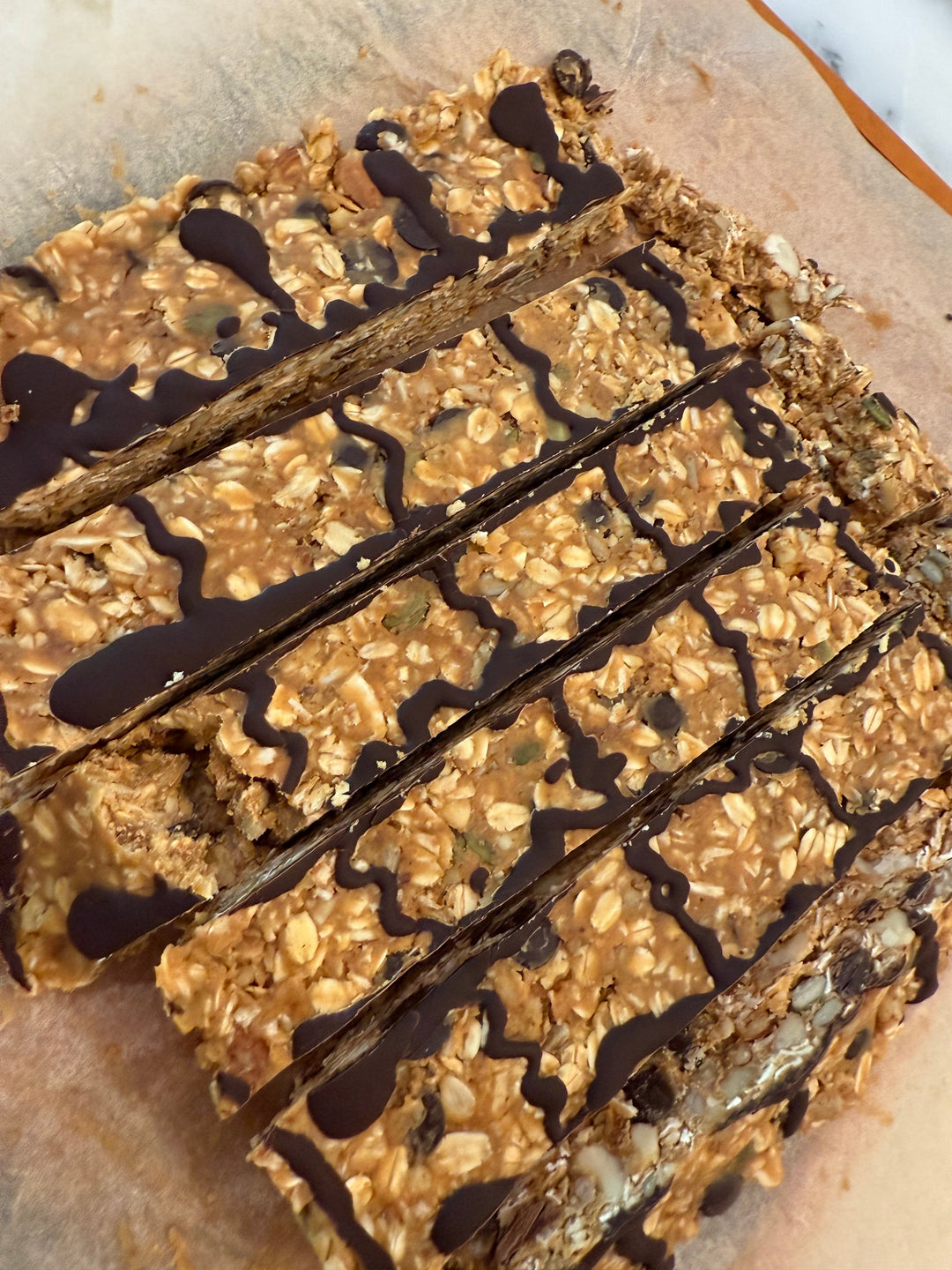 Clean Peanut Butter Granola Bars