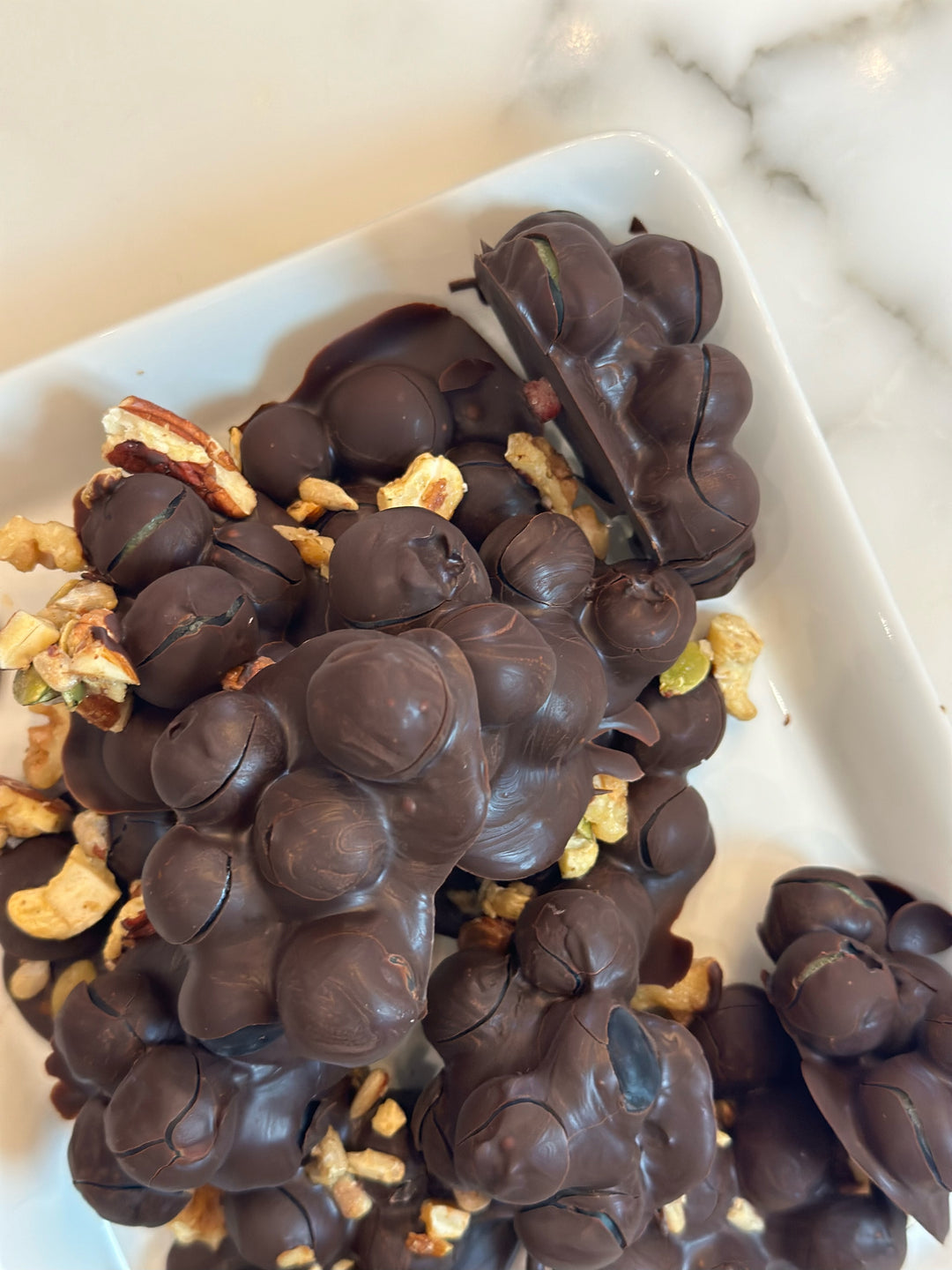 Dark Chocolate Covered Blueberries