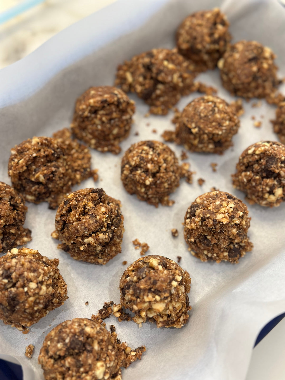 Chocolate Almond Butter Nut Balls